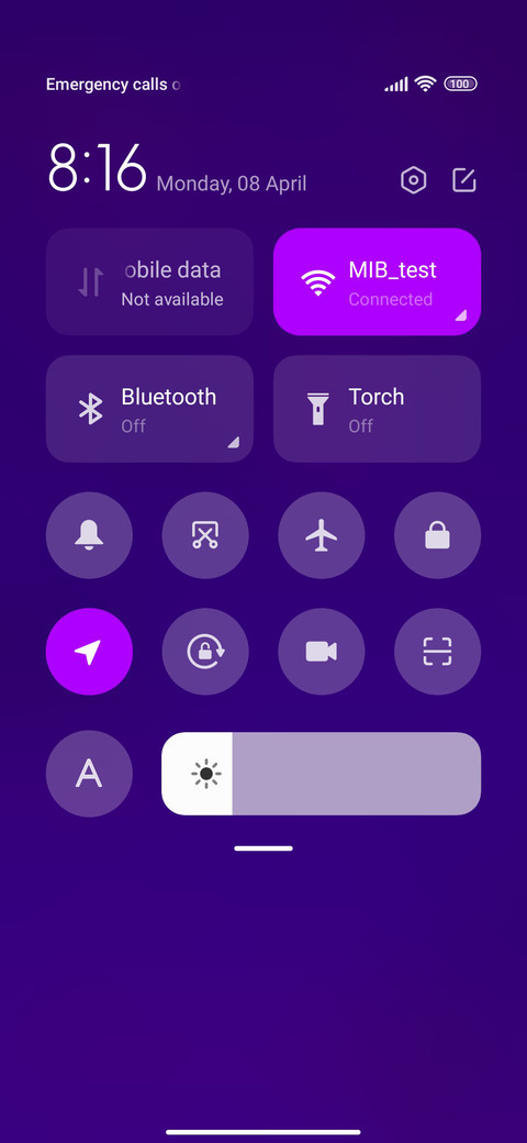 Fancy Dark Purple screenshot