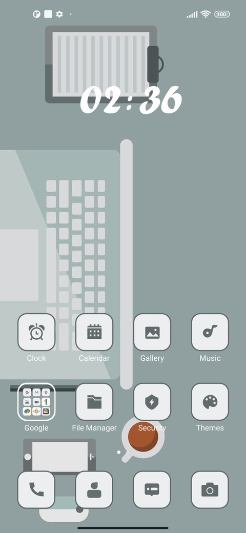 Minimal Laptop screenshot
