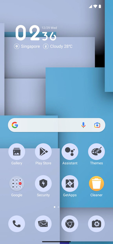 Android 12 screenshot