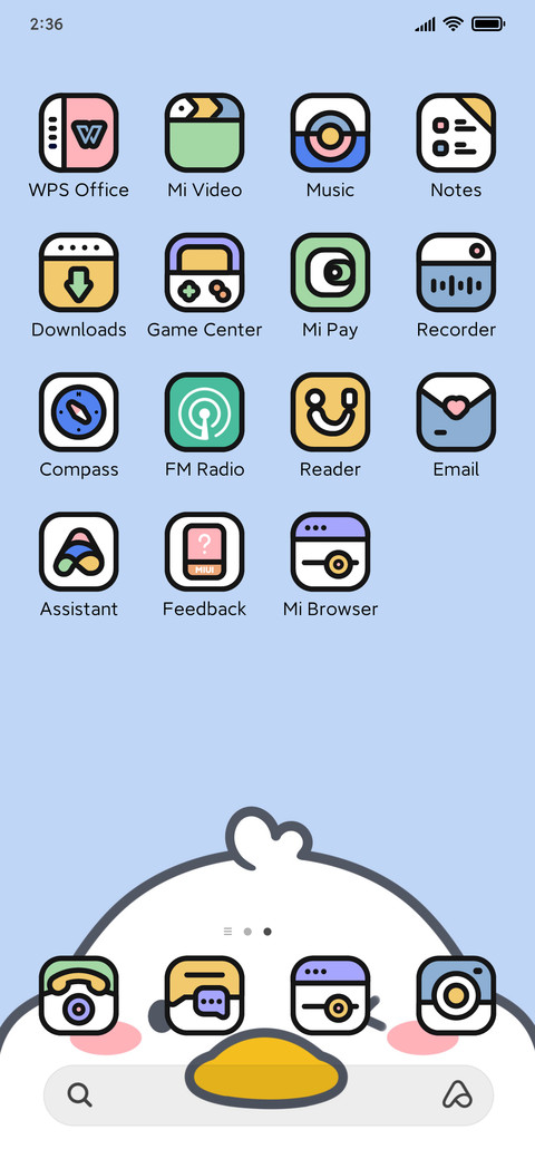 Klein Blue Duck screenshot