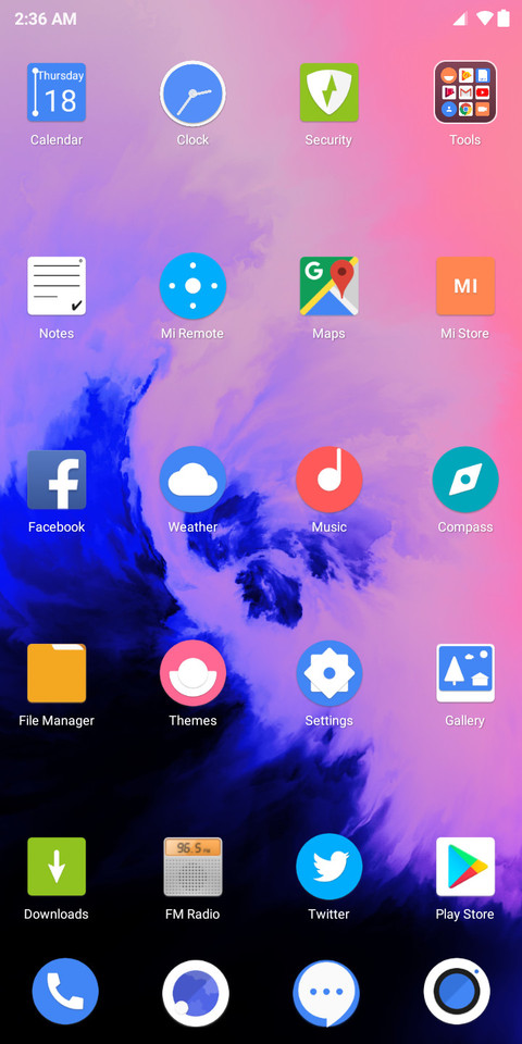 Oxygen Os 9 Dark_DWM19 screenshot
