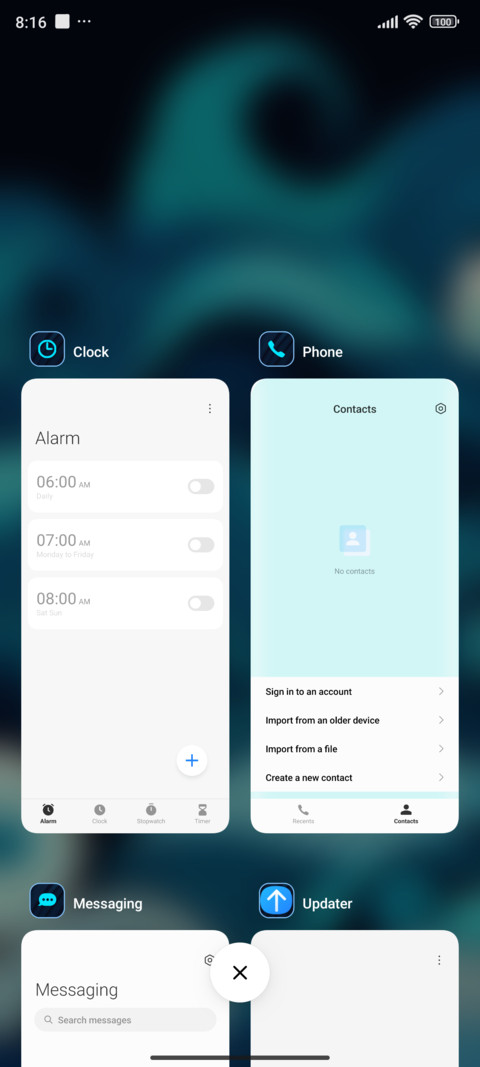 abstract waves screenshot