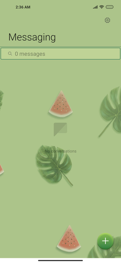 Fruit clock screenshot
