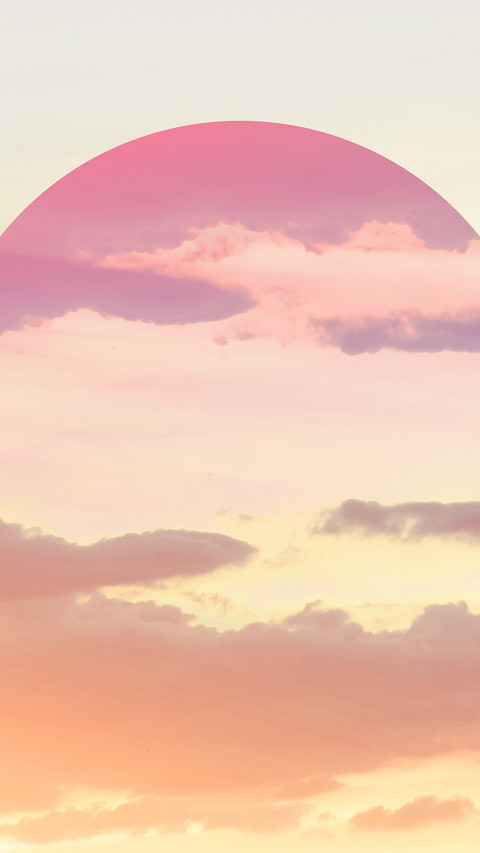 ins风浪漫色彩的天空-锐景创意 screenshot