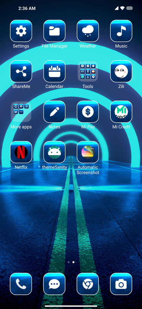 Techno Road screenshot