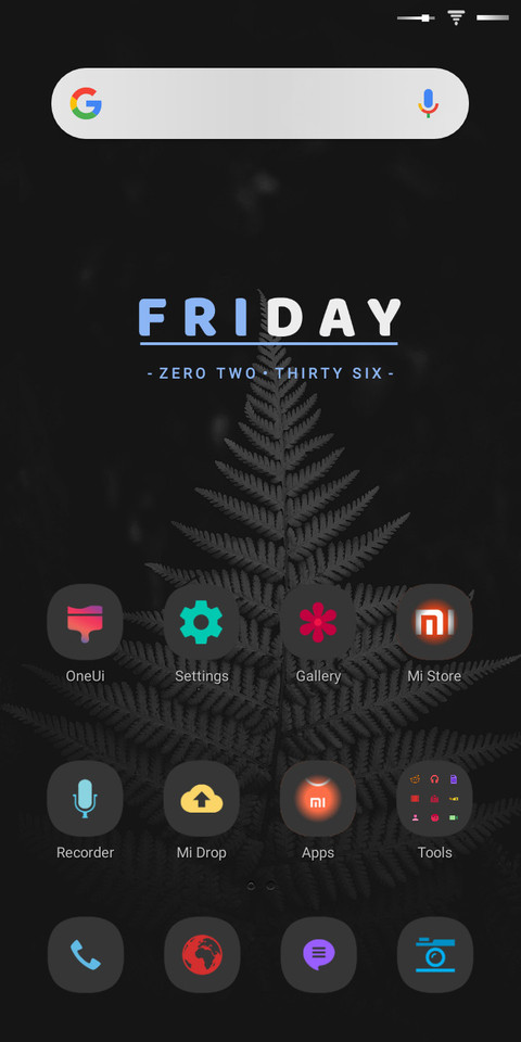 OneUi Dark v10 screenshot