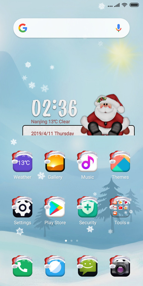 Winter screenshot
