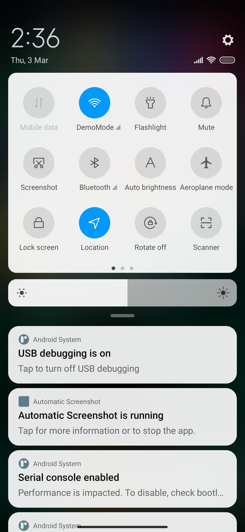 xXx DarkMode v12 screenshot