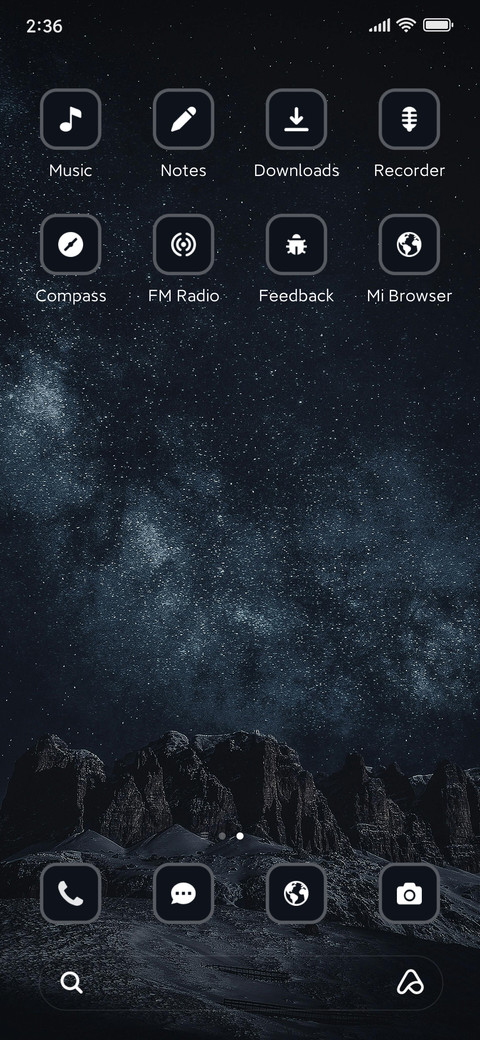 Mountain screenshot