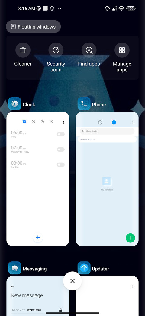 Aquarius screenshot