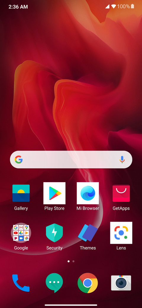 Oneplus 6 screenshot