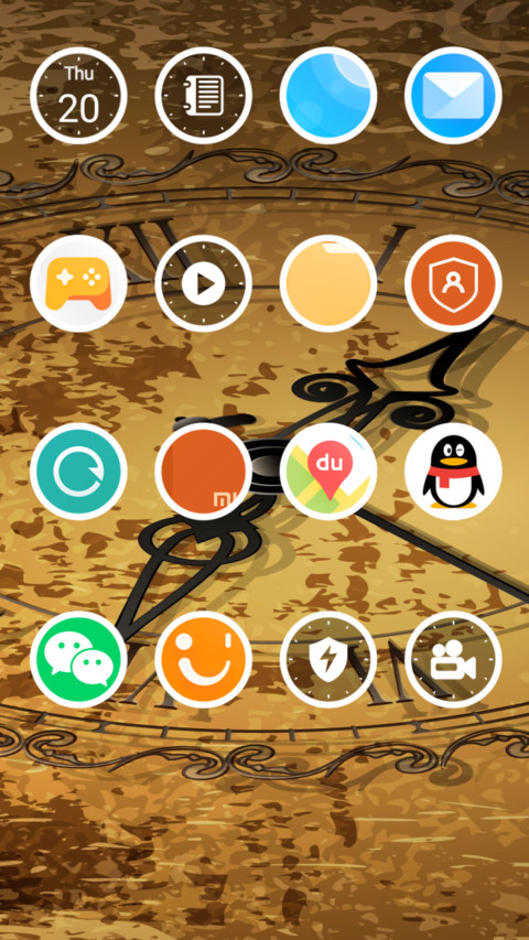 Vintage clock_3MDP screenshot