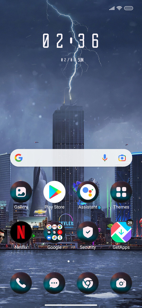 Lightning Build screenshot