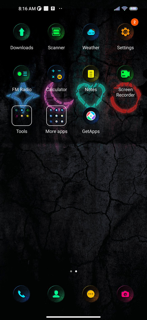 Black grain screenshot