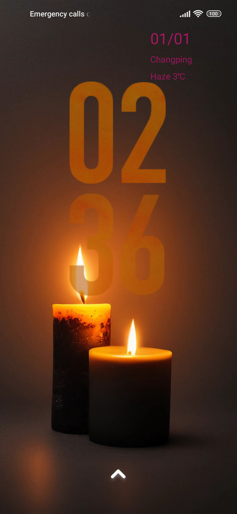 minimal candles screenshot