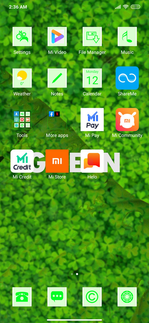 Leaves Green screenshot