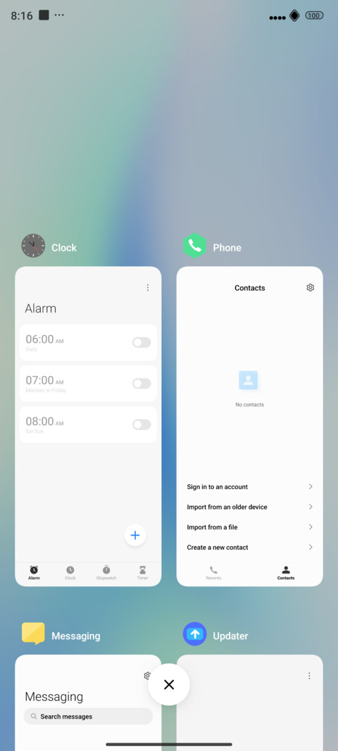widget pro screenshot