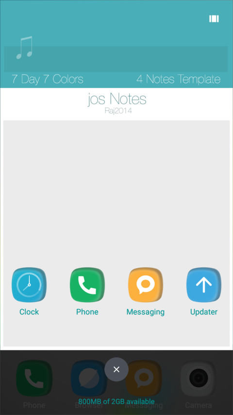 jos Notes screenshot