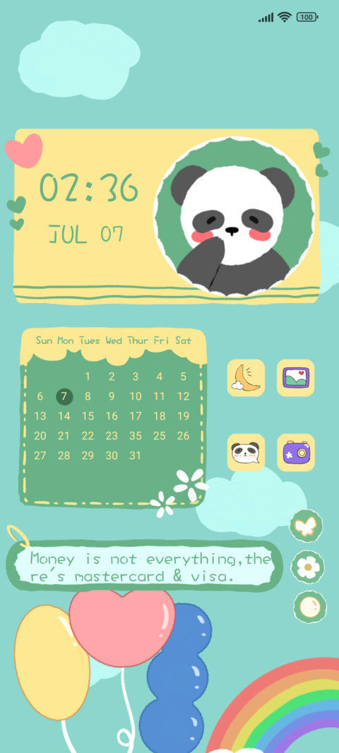 Hug Panda screenshot
