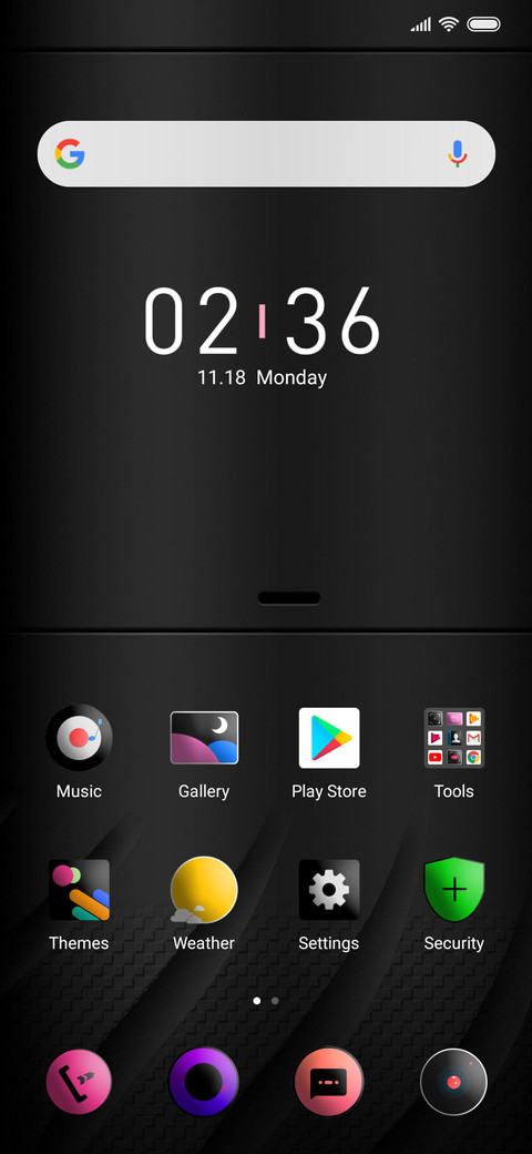 Simple X_DWM3 screenshot