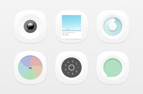 white微拟物 screenshot