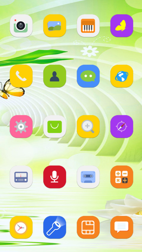 绿竹白荷 screenshot