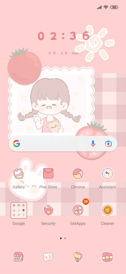 Persimmon screenshot