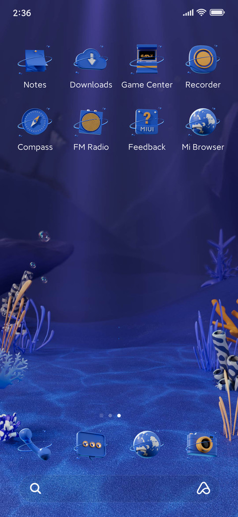 underwater world screenshot