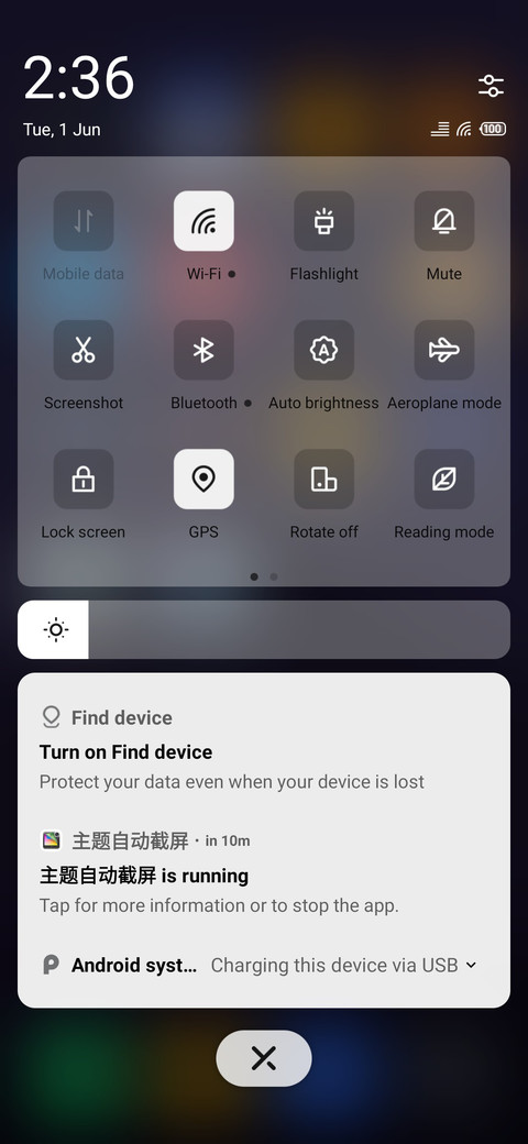 Rise v11 screenshot