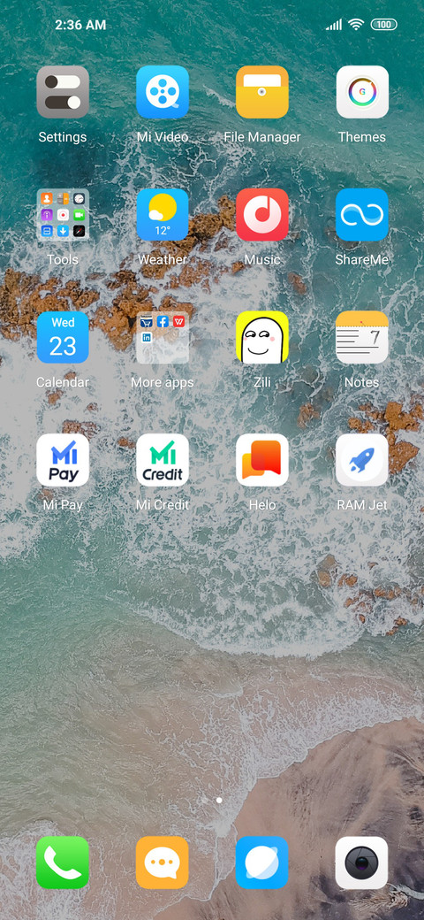Beach screenshot