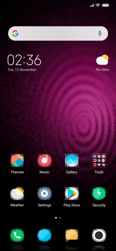 Round Particles_DWM3 screenshot