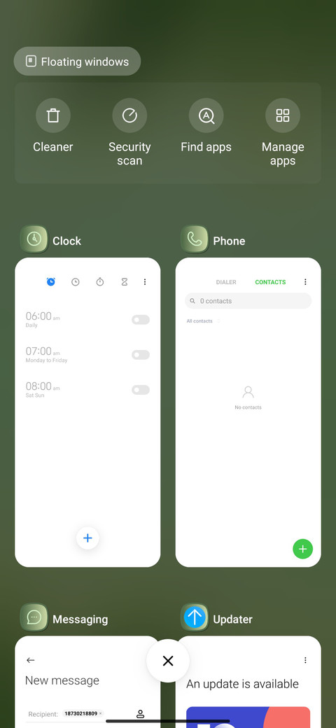 Leaves screenshot