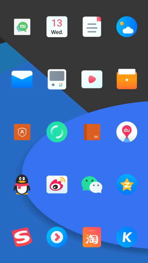 Blue Abstract 2.0_DWM3 screenshot