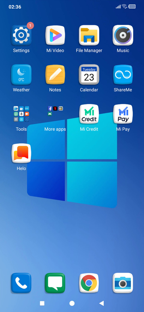 Windows 10 Style screenshot