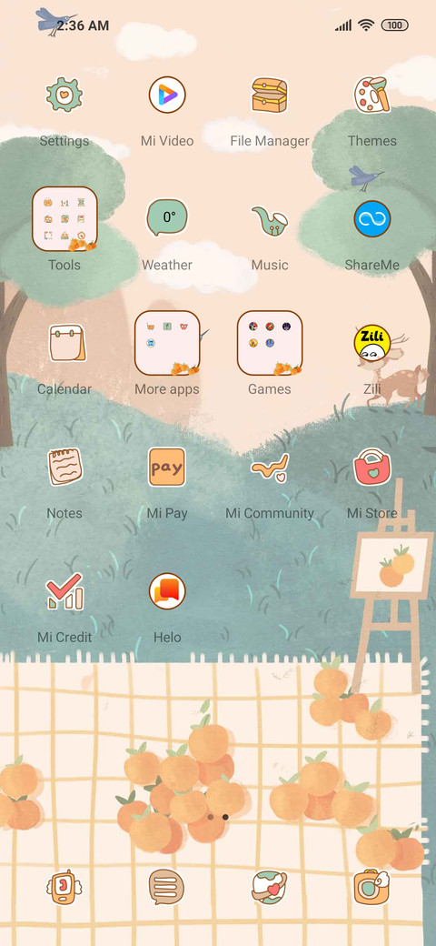 Orange smoothly screenshot