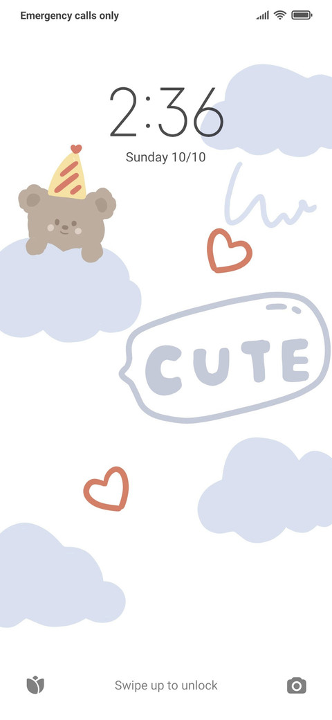 Blue simple bear screenshot