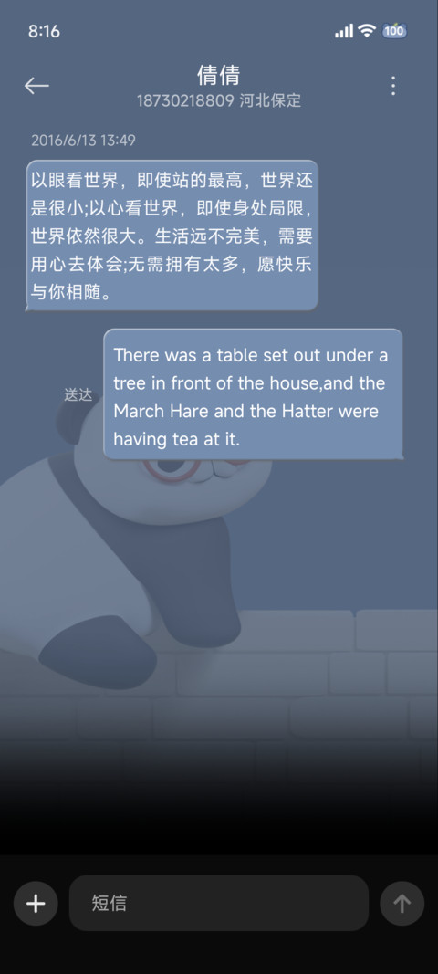 3D佛系熊猫时间感知 screenshot