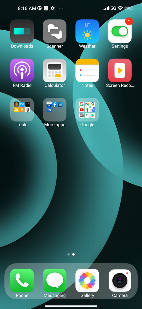Coustom screenshot