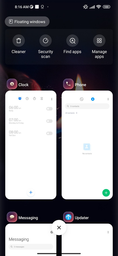 Fire screenshot