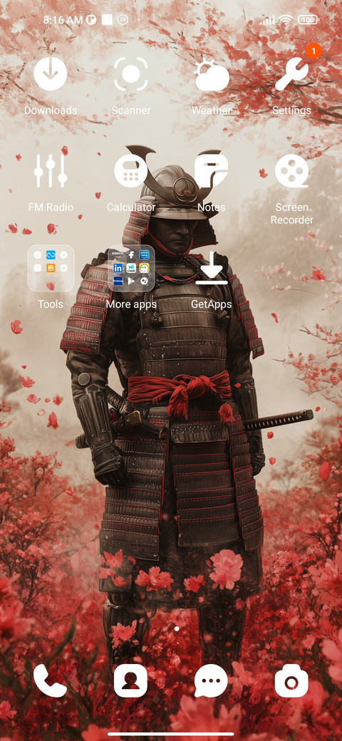 Red Flower Warrior screenshot
