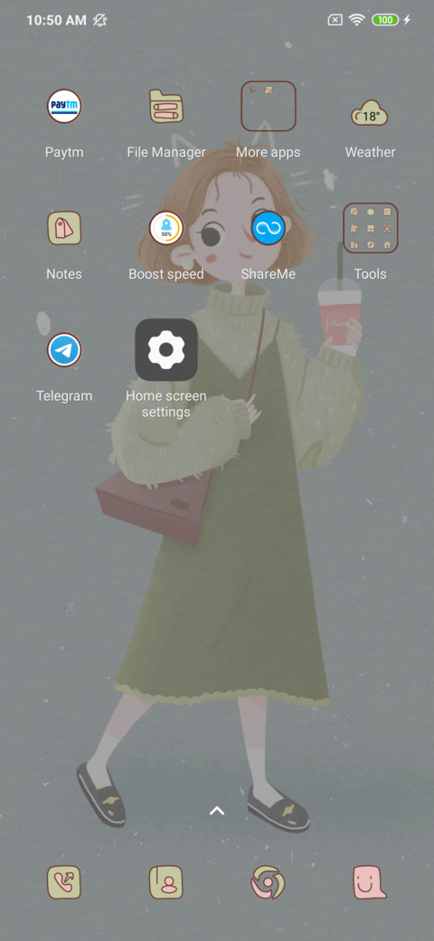 Girl with cat ears screenshot