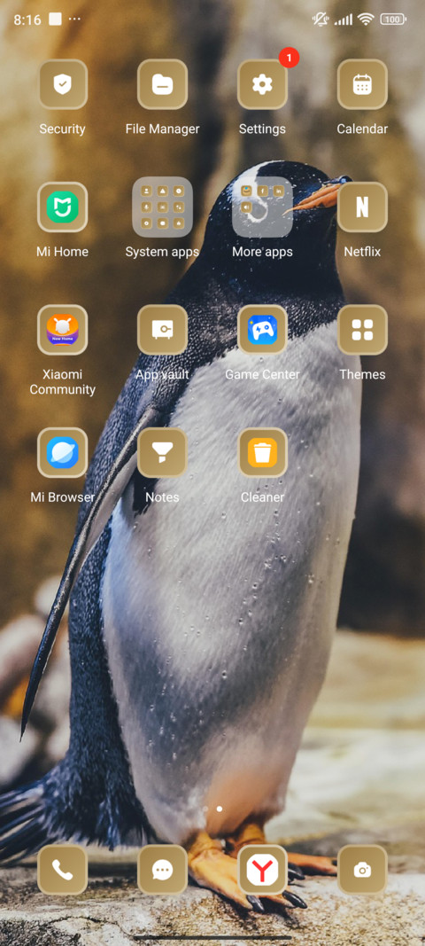 Penguin screenshot