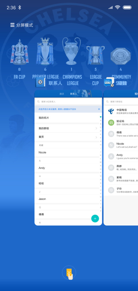 蓝军切尔西 screenshot