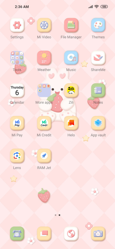 Creamy Cute Bunny screenshot