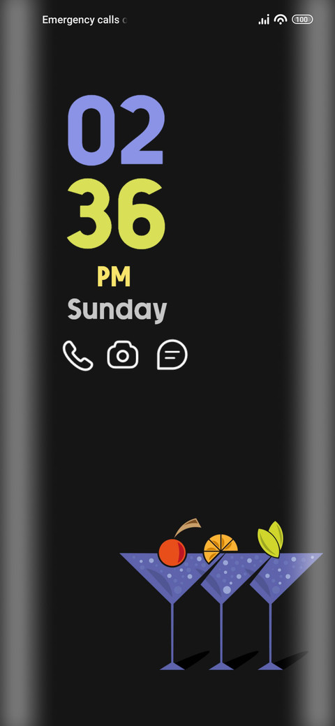 Drinks screenshot