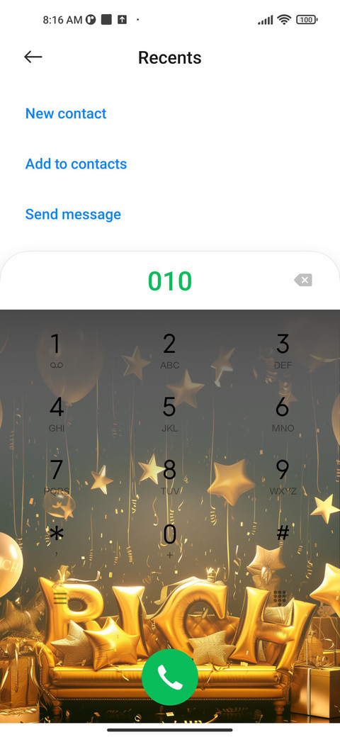 Rich party screenshot