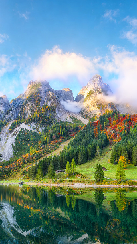 Gosha lake in early autumn screenshot