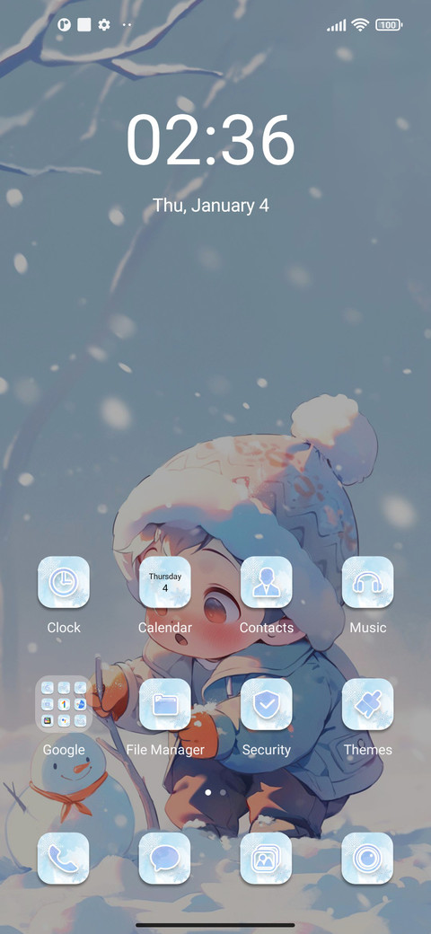 Little snowman screenshot