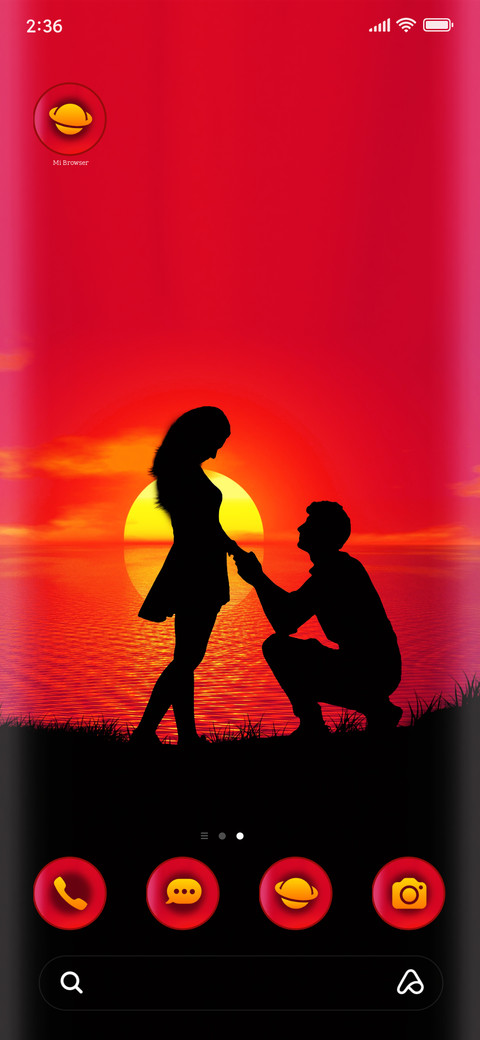 Proposal bliss screenshot