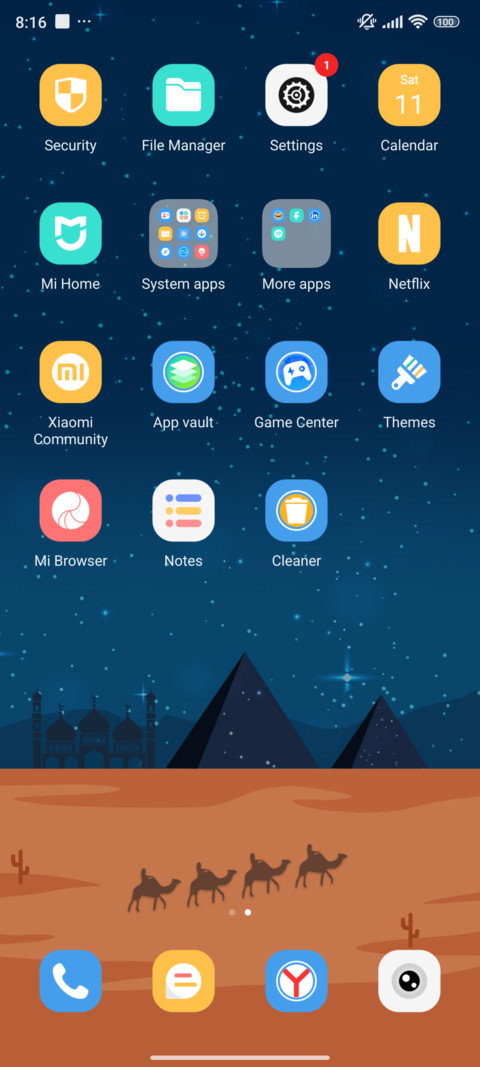 Desert Moon Flow screenshot